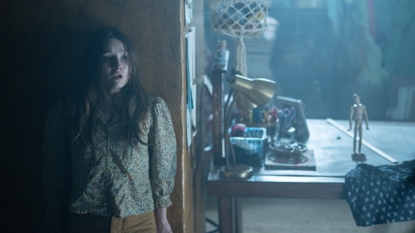 Kaitlyn Dever as Brynn Adams in No One Will Save You.